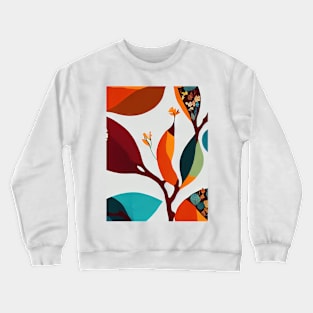 Chromatic Botanic Abstraction #31 Crewneck Sweatshirt